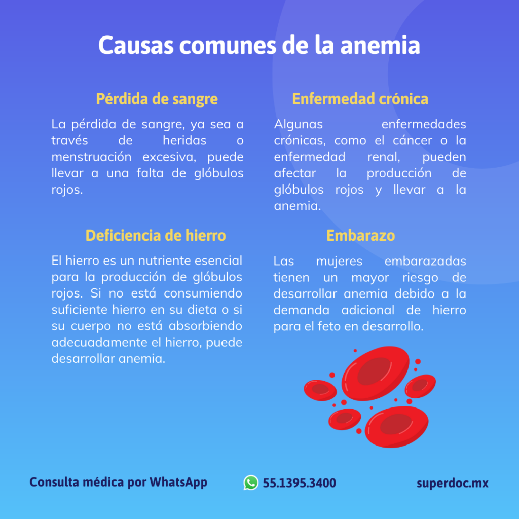 causas de la anemia