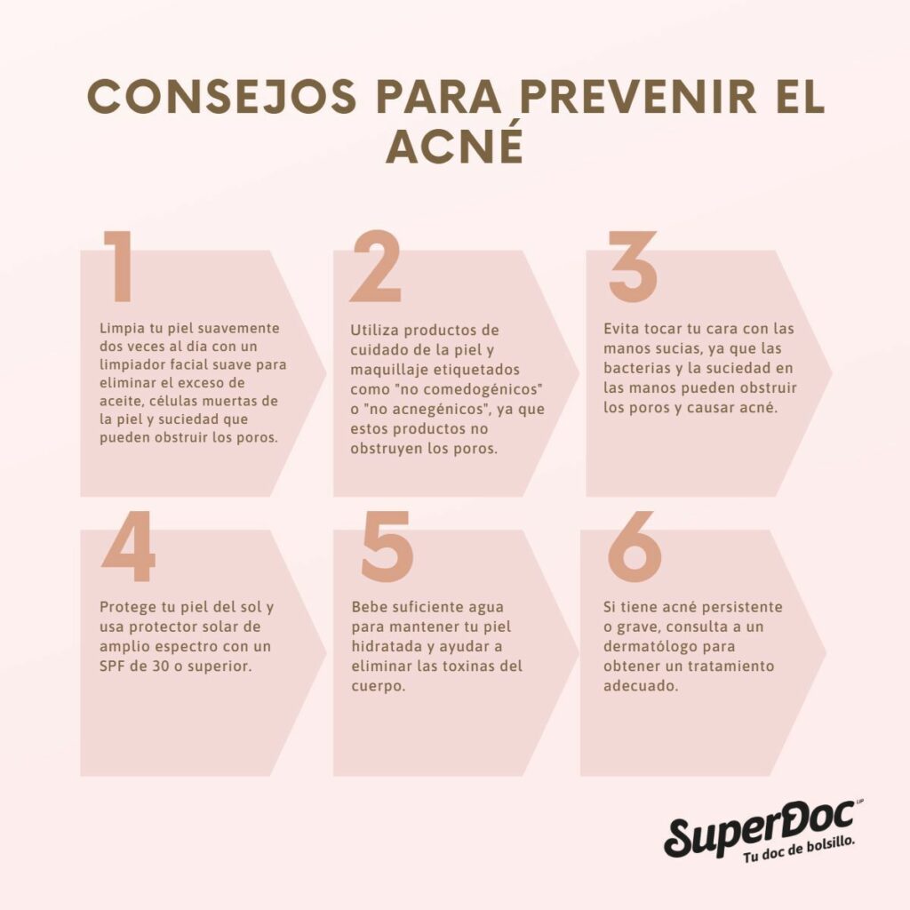 como prevenir el acne
