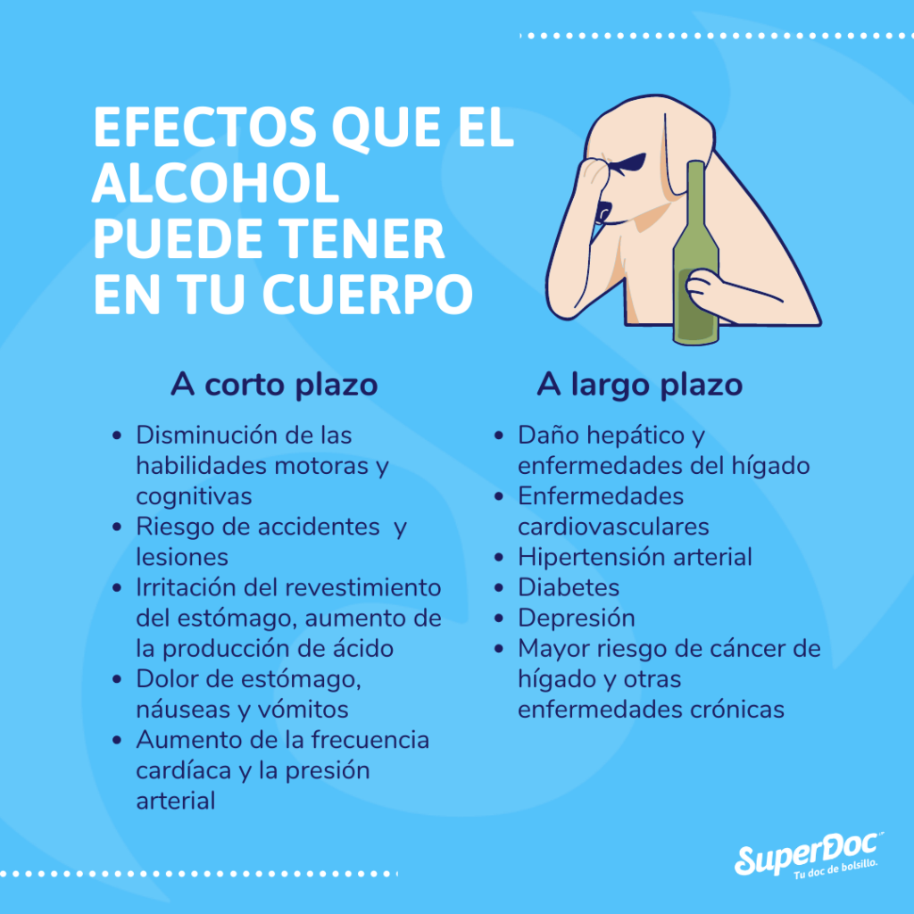 efectos del alcohol